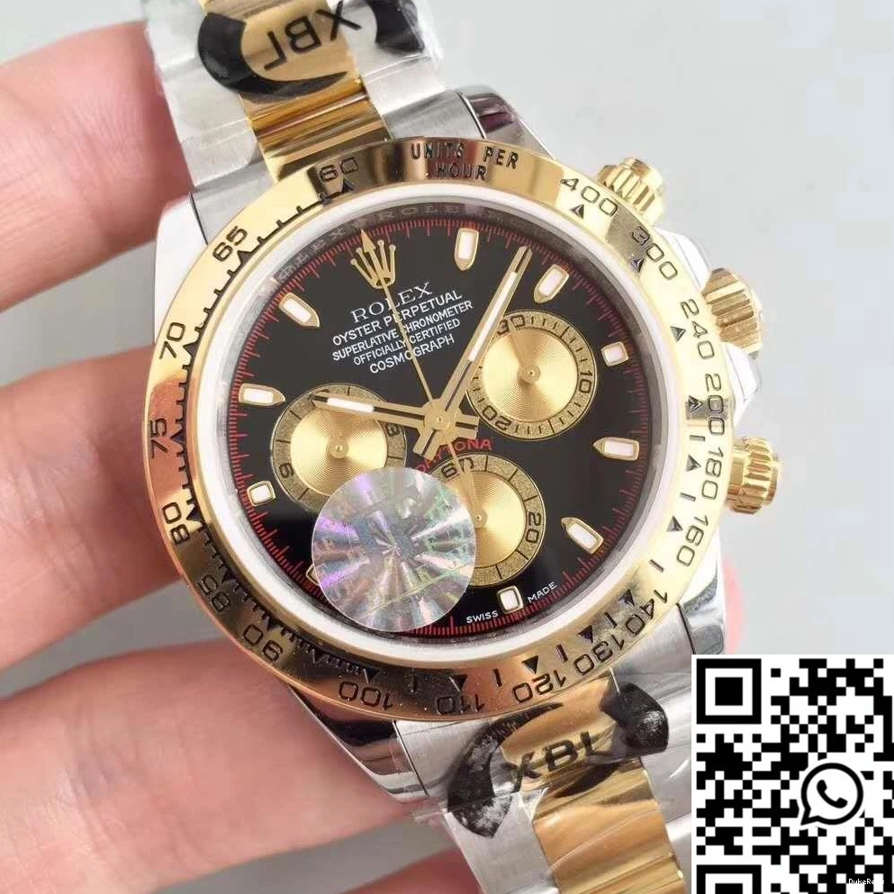 Daytona 116503 Black Dial Rolex Cosmograph Factory JF 0921